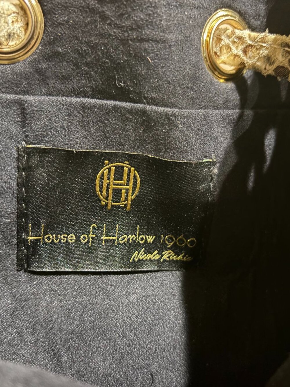 "House of Harlow 1960" Snakeskin Small Bucket Bag (Preowned) - Picture 2 of 8